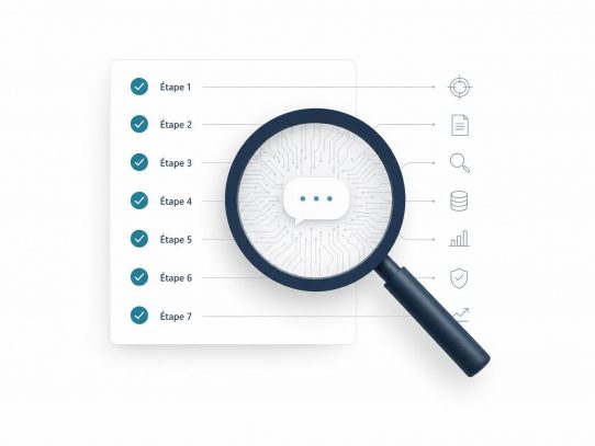 Loupe sur checklist numérique et circuits IA