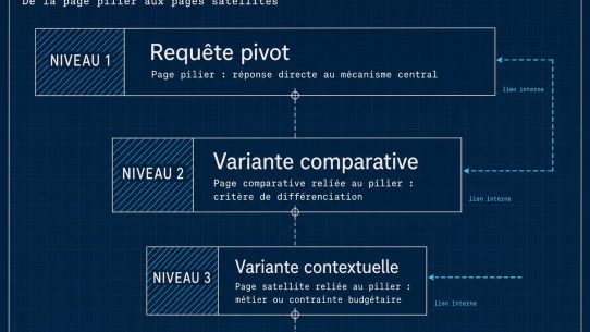Schéma des trois niveaux de couverture d’un query template